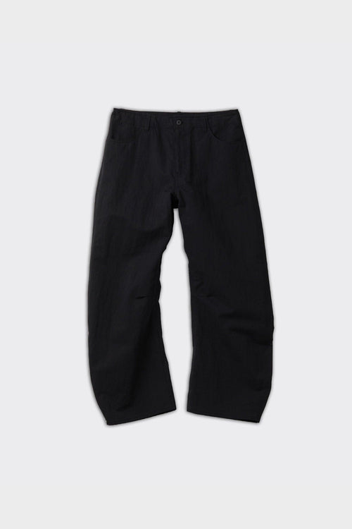 Pantalone Deep Curved Cotton Blend Nero