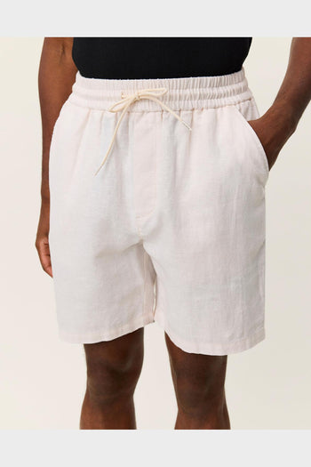 Shorts Otto Linen Eggnog White - 2