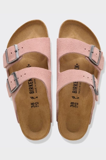 Ciabatta Arizona Suede Leather Pink Clay - 3