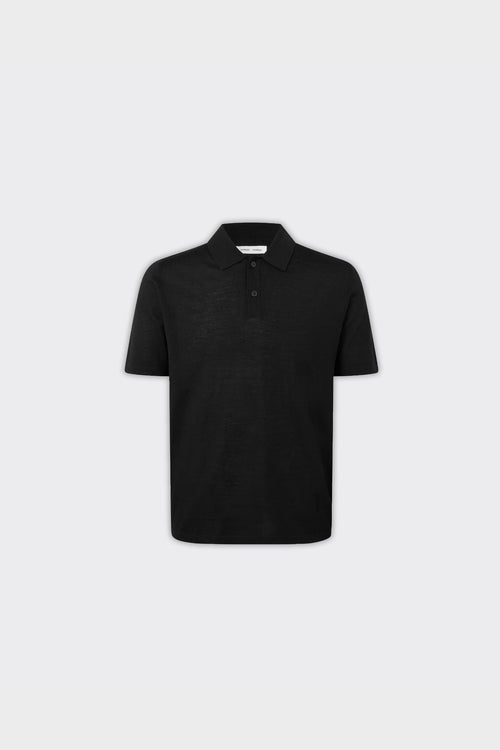 Polo Ss Sarowan Knit Nera