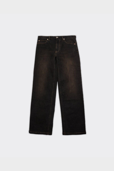 Jeans Wide Solarized Nero