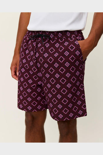 Shorts Harry Arabesque Aop Red Dahlia - 2
