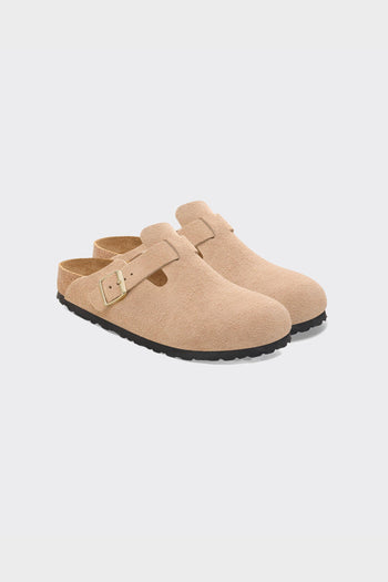 Ciabatta Boston Suede Leather Sandcastle - 5