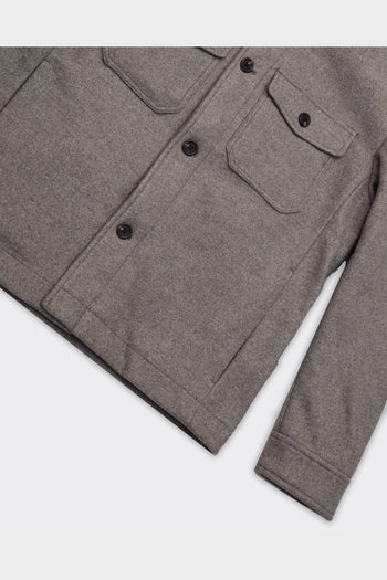 Giacca Mitch Wool Blend Taupe - 4