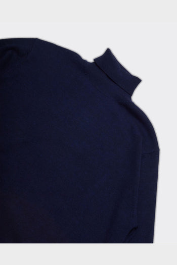 Maglia High Neck Blue Navy - 2