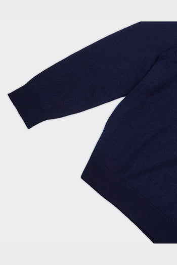 Maglione Relaxed Tray Merino Brushed Navy Blazer - 3