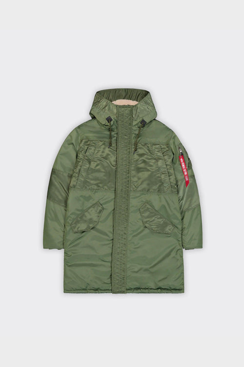 Giacca Field Parka Sage Green