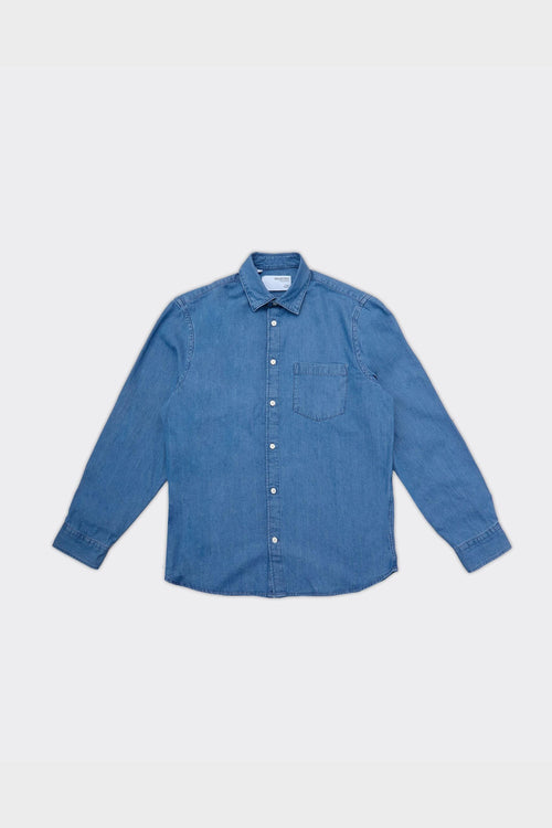 Camicia Denim Carlo Blu