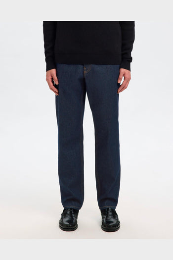 Jeans Regular Tapered Ben Kori Dark Blue Denim - 2
