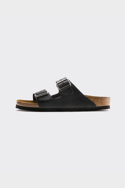 Ciabatta Arizona Oiled Leather Nera