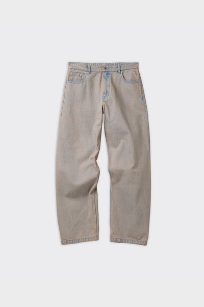 Jeans Back Side Tinted Two Tone Beige