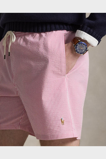 Costume Traveler Mid Trunk Seersucker Resort Rose Stripe - 2