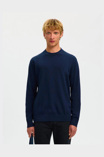Pullover Torino Ls Knit Blu - 2