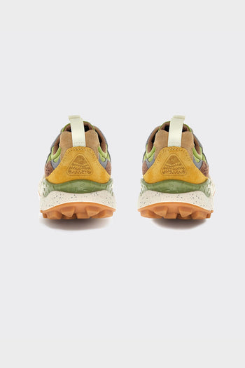 Sneakers Yamano 3 Uni Suede-Nylon Ocher/Orange§/Beige - 4