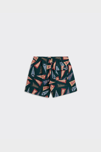 Shorts Sandbeach Fancy Pennant Green - 3