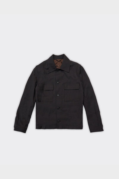 Blazer Hybrid Regular Jude Wool Blend Chocolate Torte