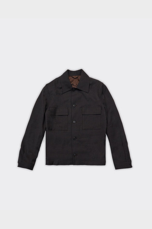 Blazer Hybrid Regular Jude Wool Blend Chocolate Torte