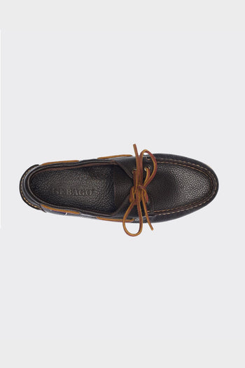 Scarpa Da Barca Portland Martellato Dark Brown - 2