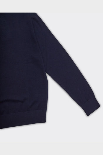 Maglia Crewneck Knit Blue Navy - 3