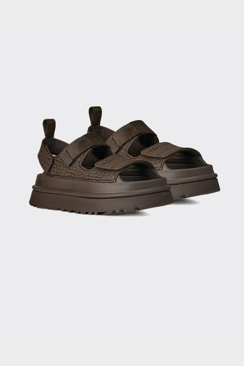 Sandali W Goldenglow Embossed Dense Smoke - 2