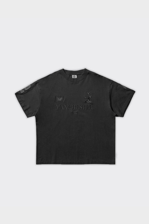 T-Shirt Manc Washed Black