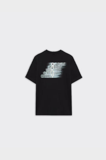 T-Shirt Stacked Flow Nera - 3