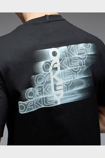 T-Shirt Stacked Flow Nera - 2
