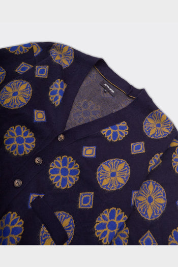 Cardigan Three Kingdoms Blu - 2