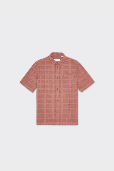 Camicia Charlie Cognac Red