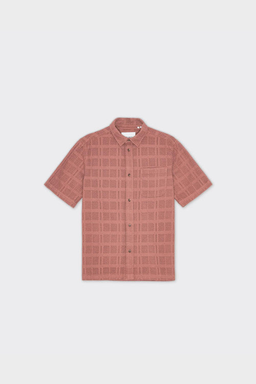 Camicia Charlie Cognac Red
