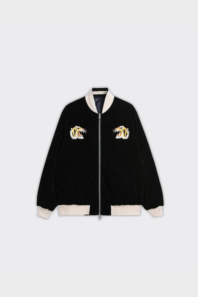 Bomber Varsity Reversible Skajan Black/Navy