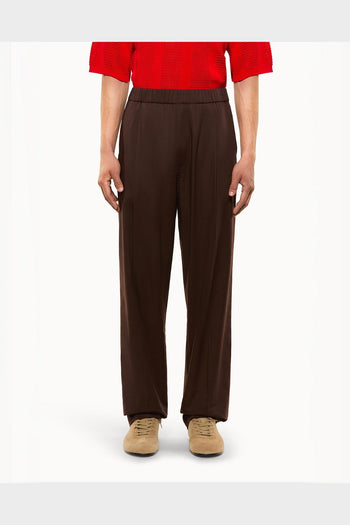 Pantalone Melrose Wide Cioccolato - 2
