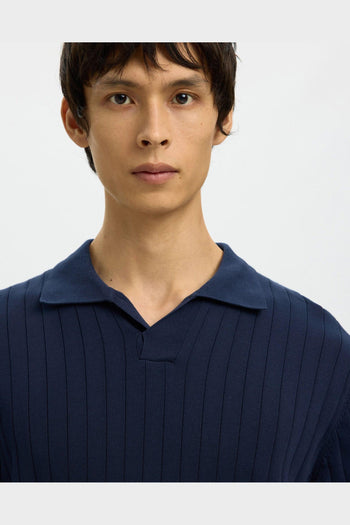 Polo Ls Torino Knit Navy Blazer - 3