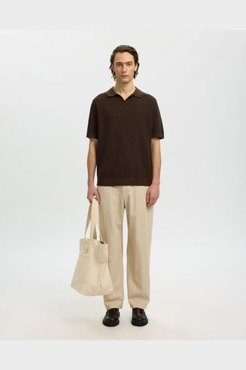 Pantalone Brody Loose Linen Incense - 3