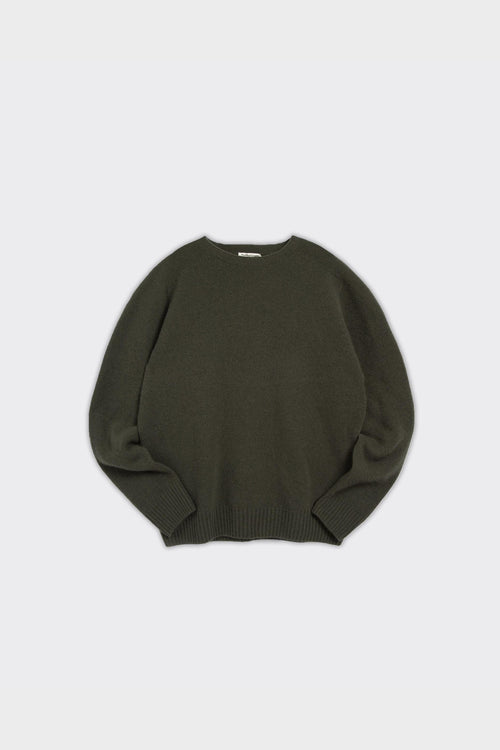 Maglione Knit Suedehead Verde