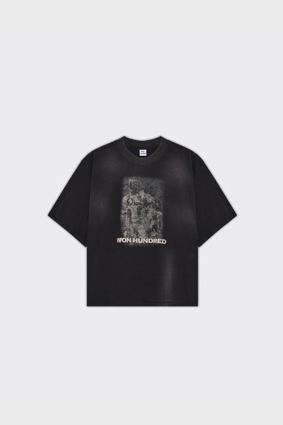 T-Shirt Houston Astro Washed Black