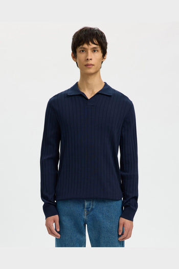 Polo Ls Torino Knit Navy Blazer - 2