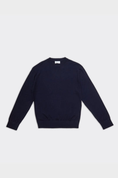 Maglia Crewneck Knit Blue Navy