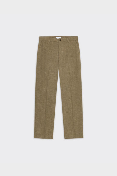 Pantaloni Randall Melange Suit Teak Brown