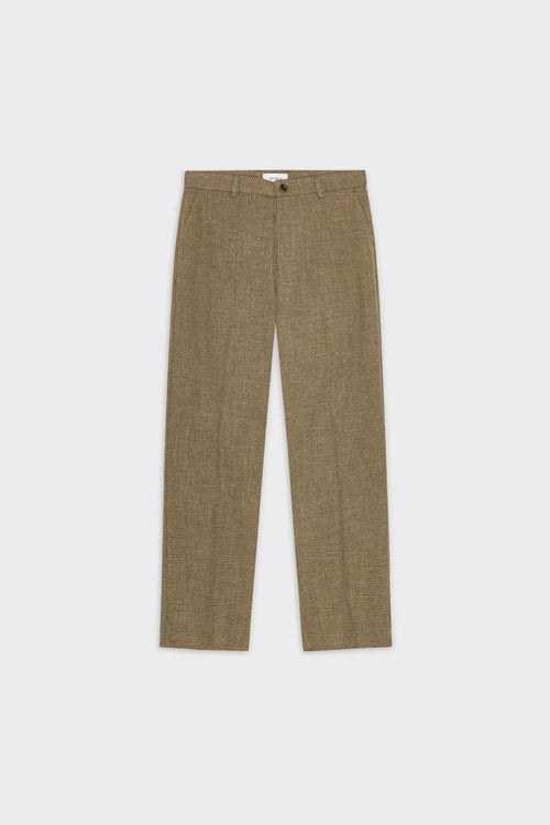 Pantaloni Randall Melange Suit Teak Brown