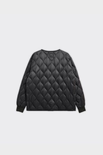 Giacca Crewneck Military Oversize Nera - 2