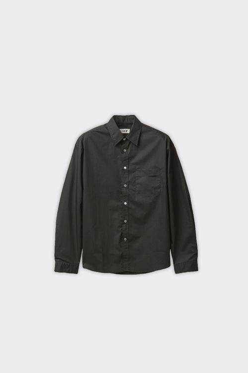 Camicia Paper Cotton Nero