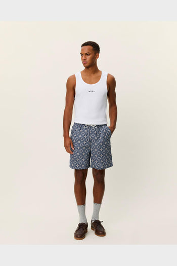 Shorts Harry Arabesque Aop Blue Fog - 2