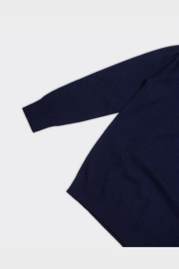 Maglia High Neck Blue Navy - 3