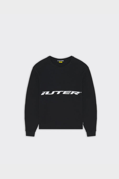 Longsleeve Armor Waffle Nera
