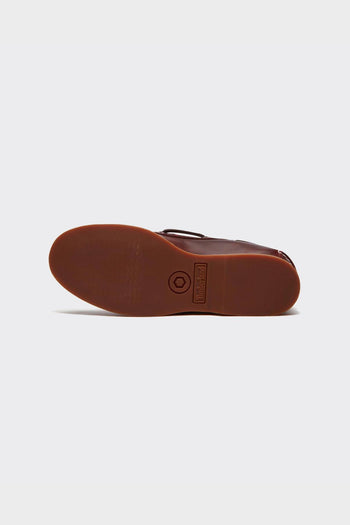 Scarpa Da Barca Classic Full Grain Burgundy - 5