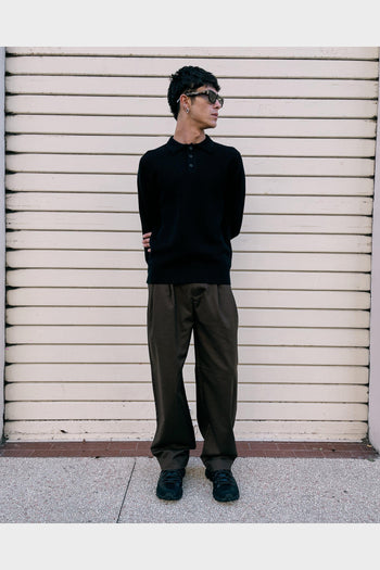 Pantalone Pleat Adam Wide Demitasse - 3