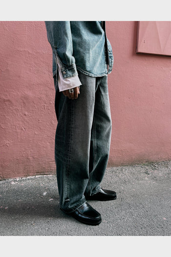 Jeans 2001 D-Macro Denim Nero - 2