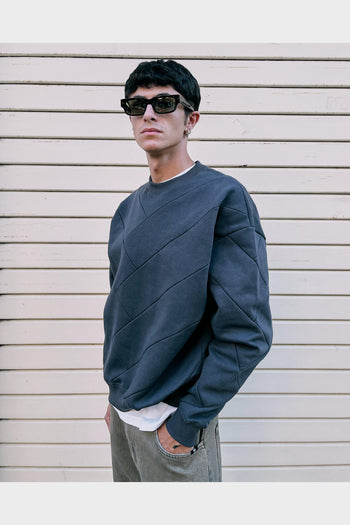 Felpa Crewneck Parquet Asphalt - 2