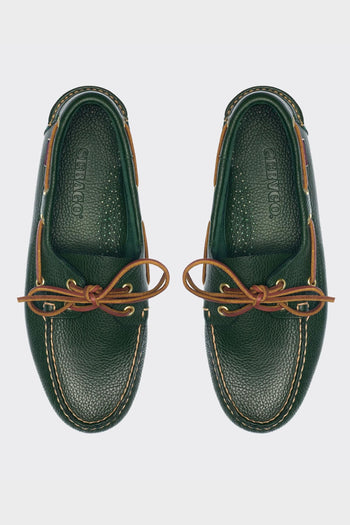 Scarpa Da Barca Portland Martellato Green Hunter - 2